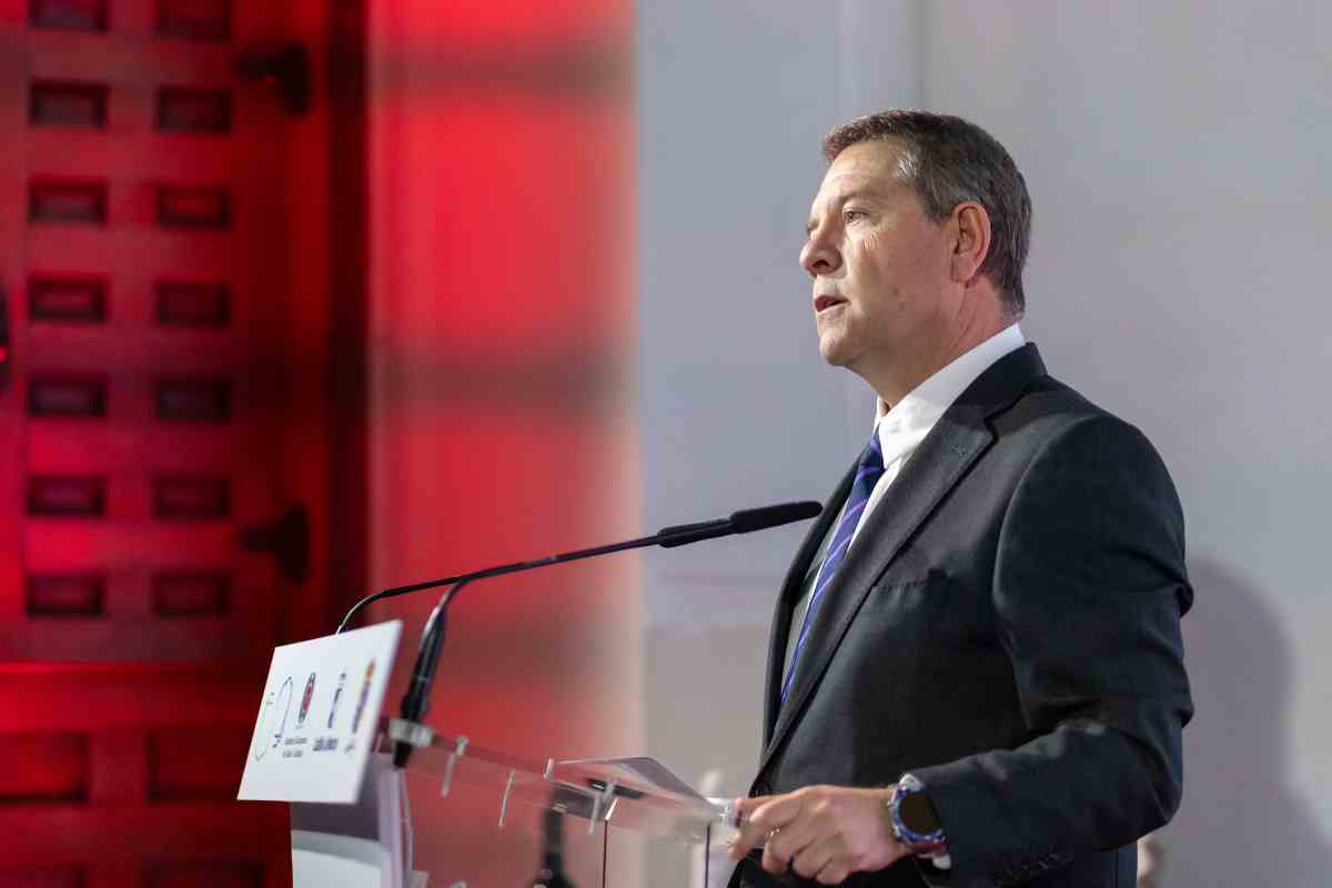 El presidente de Castilla-La Mancha, Emiliano García-Page.