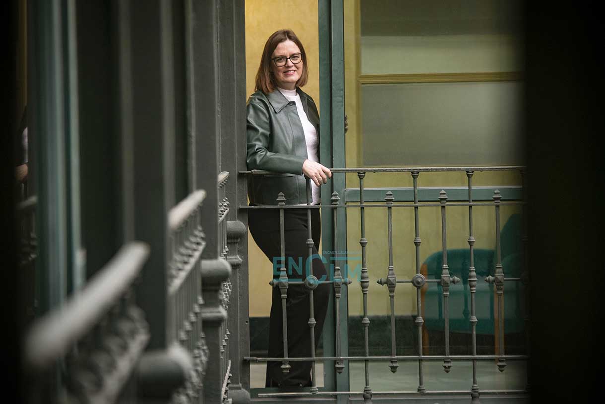 Esther Padilla, consejera Portavoz del Gobierno de Castilla-la Mancha. Foto: Rebeca Arango.