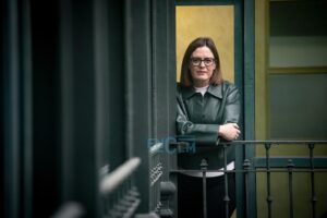 Esther Padilla, consejera Portavoz del Gobierno de Castilla-la Mancha. Foto: Rebeca Arango.