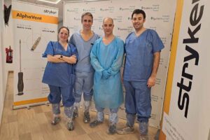 Equipo docente del curso avanzado del Hospital Quirónsalud de Toledo