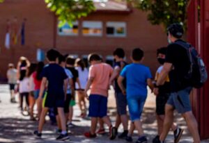 Imagen de escolares.