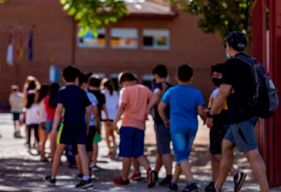 Imagen de escolares.