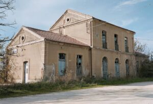 Antigua estación de tren de Mora-Orgaz Foto: Wikipedia