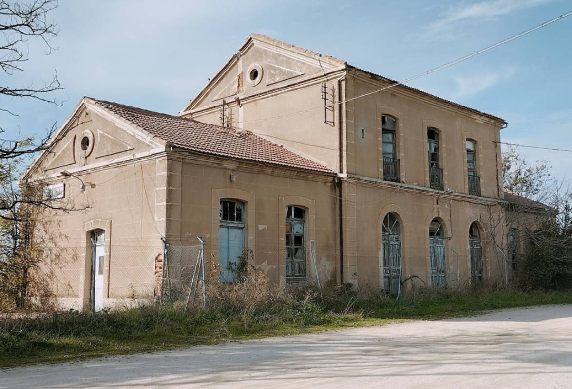 Antigua estación de tren de Mora-Orgaz Foto: Wikipedia