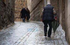 Dia de lluvia en Toledo. Foto: Rebeca Arango.