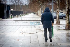 Frío, lluvia, viento, temporal, invierno