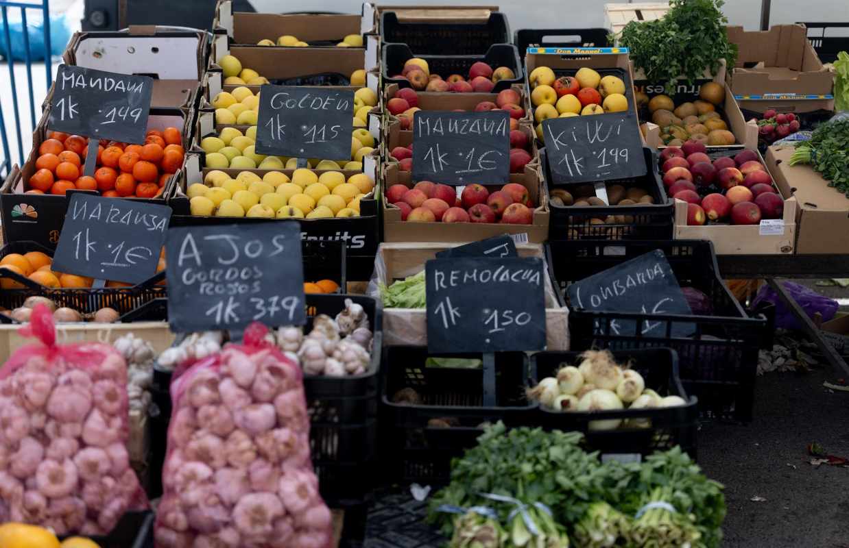 Un mercado de alimentos. Foto: Eduardo Parra/EP.
