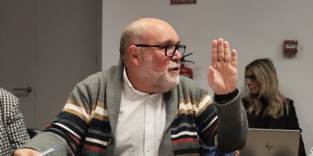 Txema Fernández, portavoz de IU en el Ayuntamiento de Toledo.