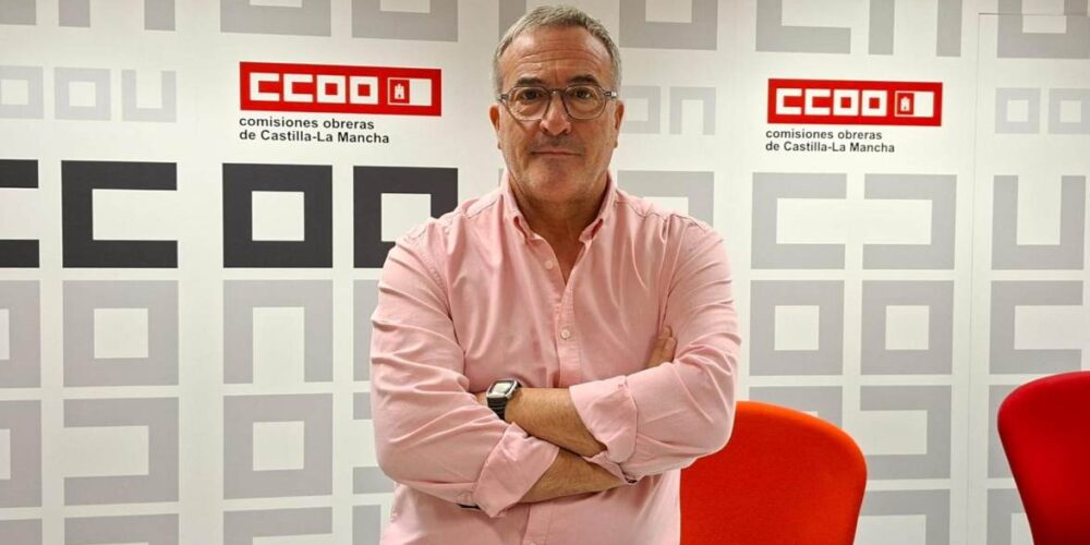 Ángel León, secretario de Acción Sindical CCOO CLM.