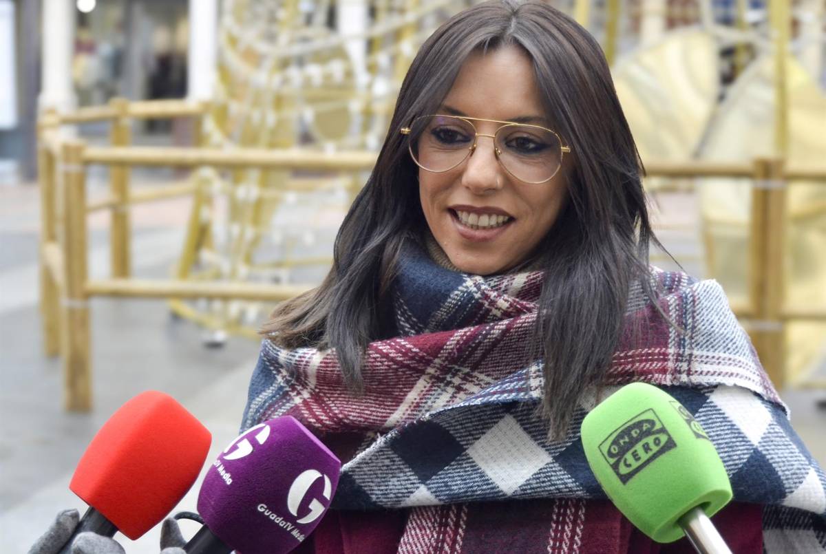 Lucía de Luz, portavoz PSOE Guadalajara