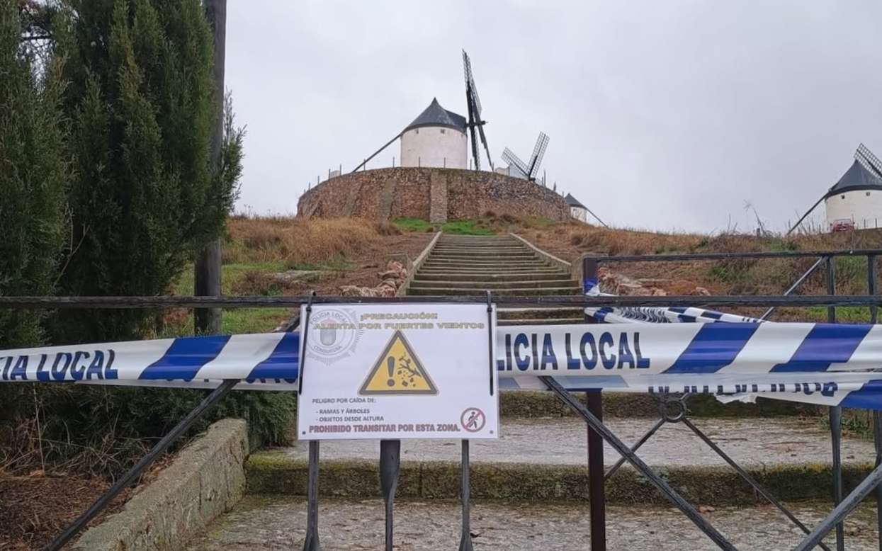 El Ayuntamiento de Consuegra decretó el cierre al público del Cerro Calderico.