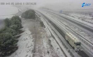 La A-2 a su paso por la provincia de Guadalajara.