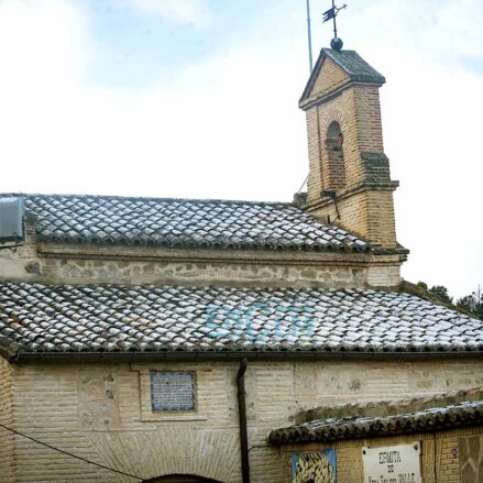 Finísima capa de nieve en Toledo. Foto: Rebeca Arango.