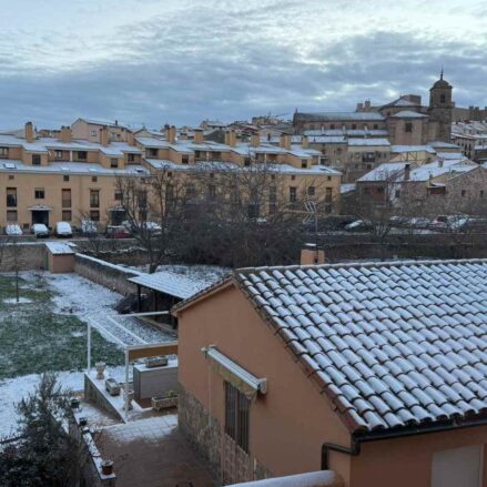 Nieve en Sigüenza