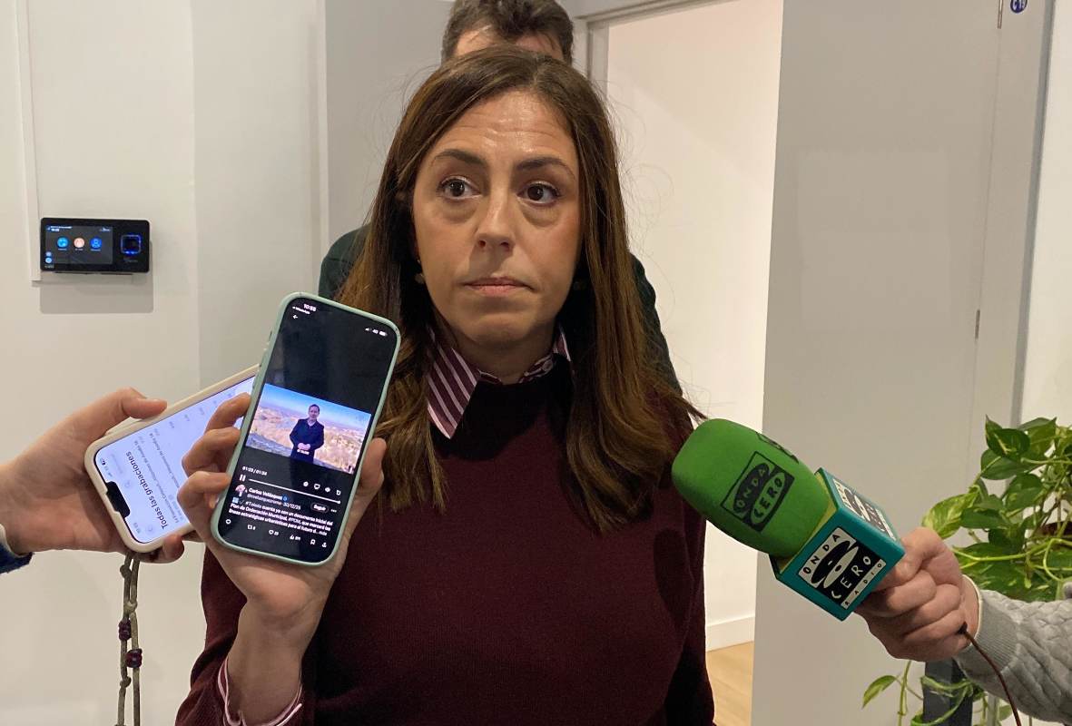 La portavoz del Grupo Municipal Socialista, Noelia de la Cruz