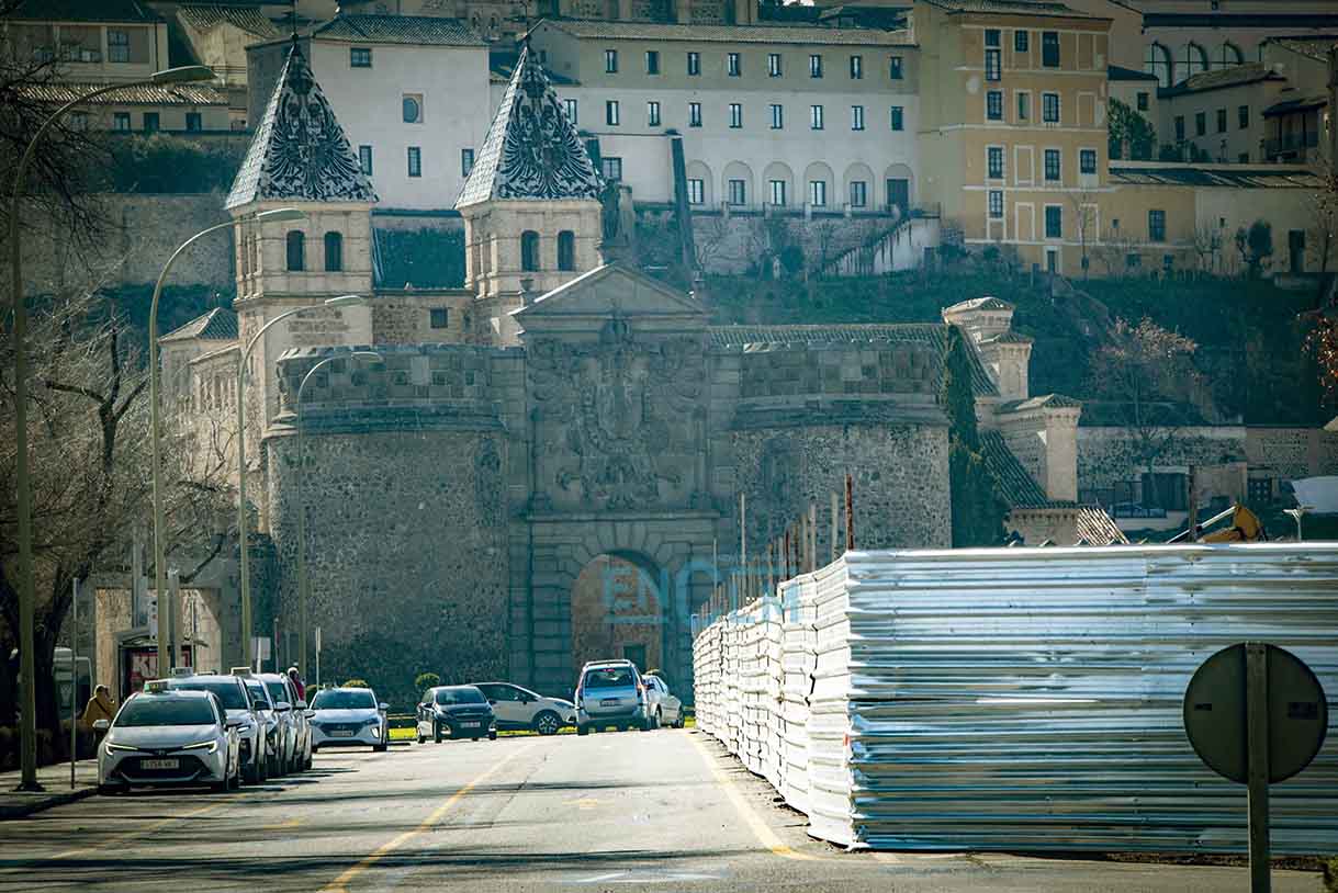 Obras en la Vega. Foto: Rebeca Arango.
