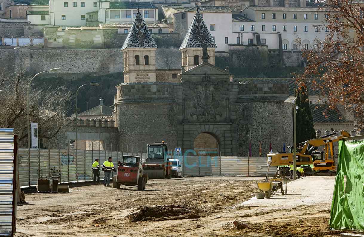 Obras en la Vega. Foto: Rebeca Arango.