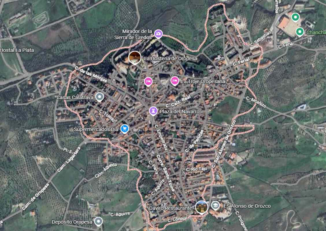 Robo en un banco de Oropesa.