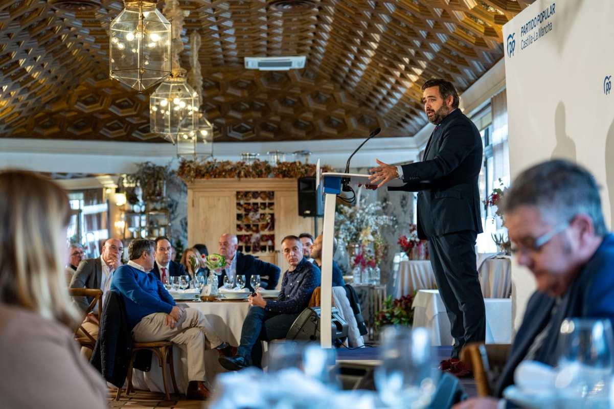 El presidente del PP de Castilla-La Mancha, Paco Núñez