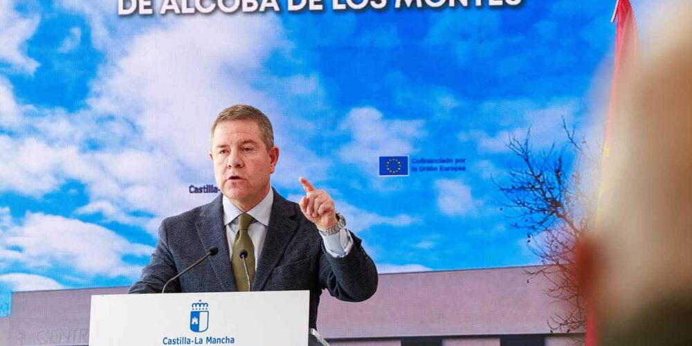 El presidente de Castilla-La Mancha, Emiliano García-Page.