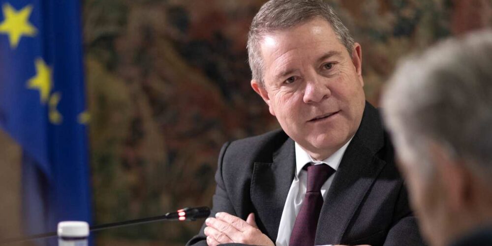 El presidente de Castilla-La Mancha, Emiliano García-Page.