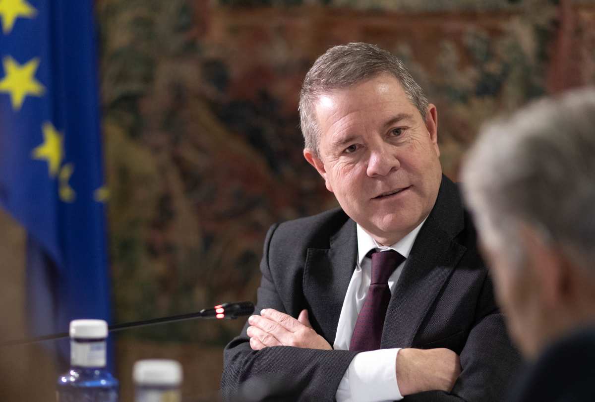 El presidente de Castilla-La Mancha, Emiliano García-Page.