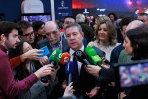 Page fue preguntado en Fitur por el acuerdo entre la UE y Mercosur. Foto: David Esteban González.