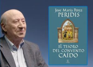 Cartel de la presentación del último libro de Peridis.