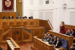 Pleno de las Cortes de Castilla-La Mancha.