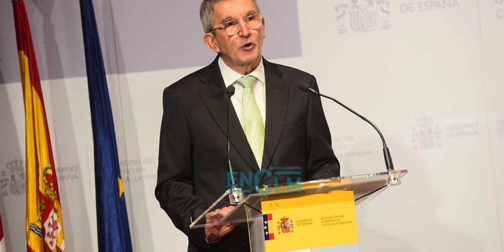 El delegado del Gobierno en Castilla-la Mancha, José Pablo Sabrido. Foto: Rebeca Arango.