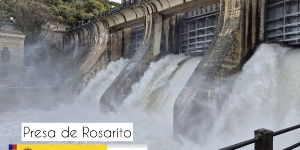 Presa de Rosarito (Toledo). Foto: Confederación Hidrográfica de Toledo