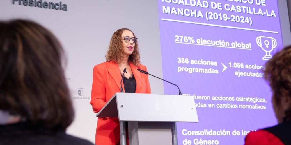 La consejera de Igualdad, Sara Simón.