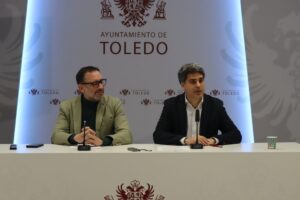 Los concejales Iñaki Jiménez y Juanjo Alcalde