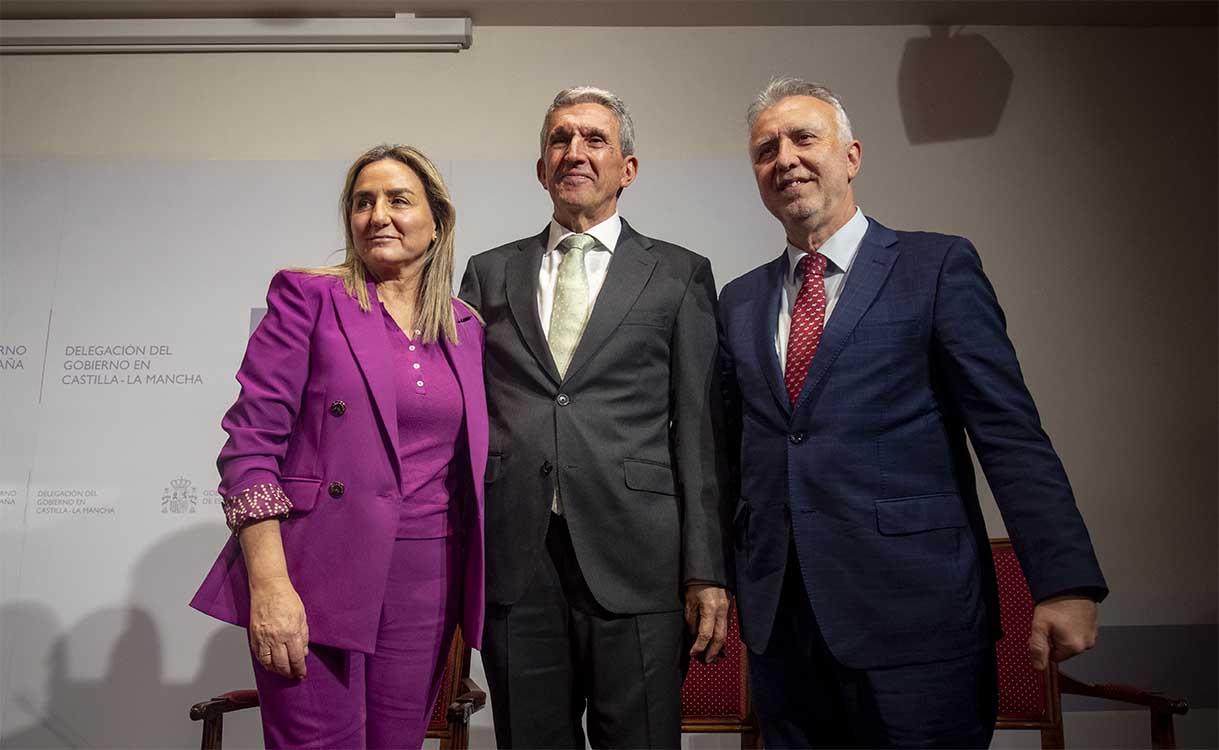 Millagros Tolón, José Pablo Sabrido y Ángel Víctor Torres.