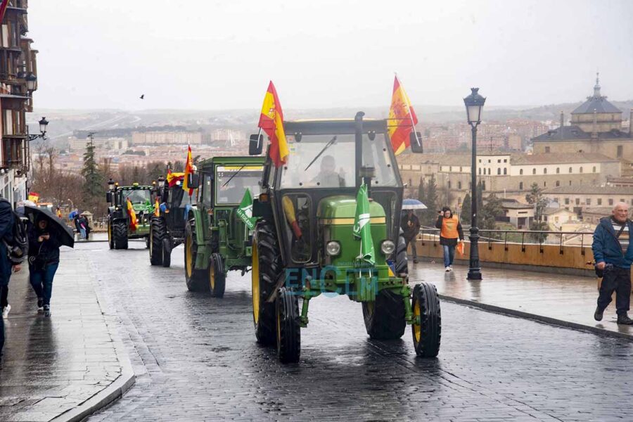 Agricultores y ganaderos de toda Castilla-La Mancha se concentrarán en Toledo este martes