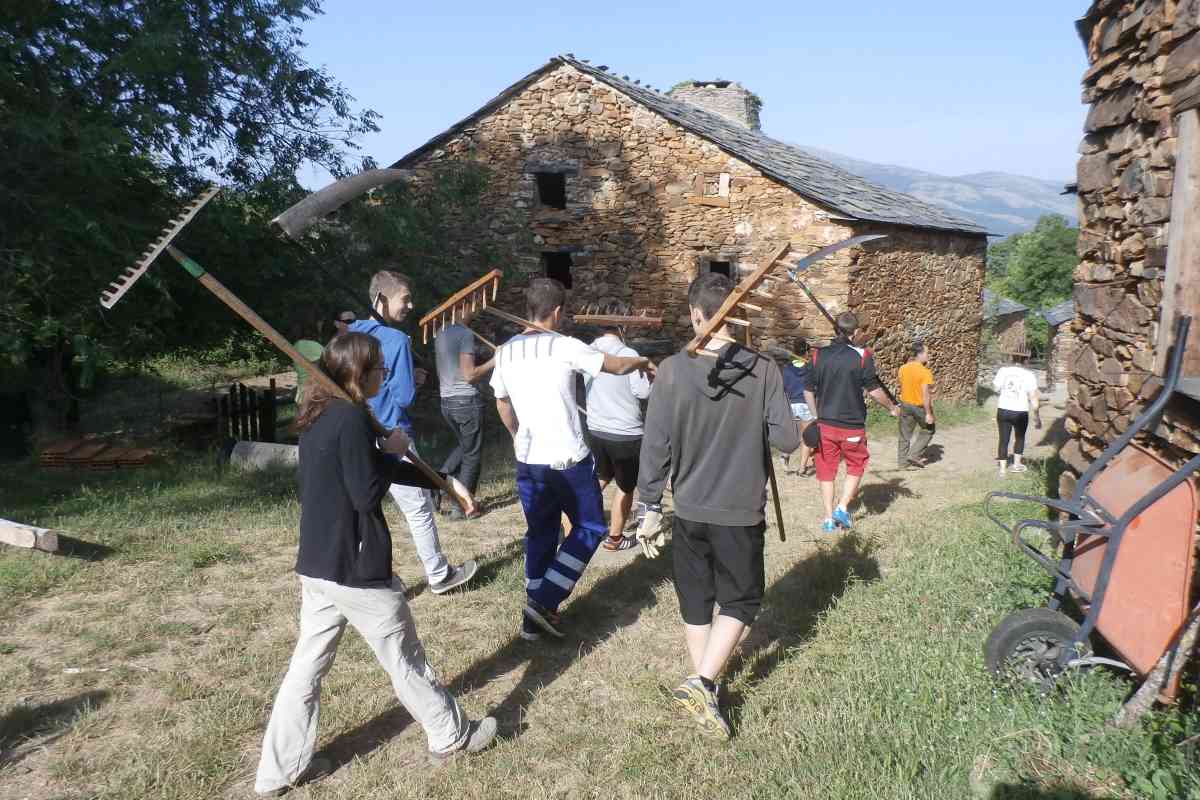 Alumnos Umbralejo Foto: Ministerio para la Transición Ecológica y el Reto Demográfico 