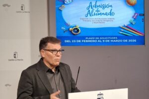 El delegado de Educación, Diego Pérez