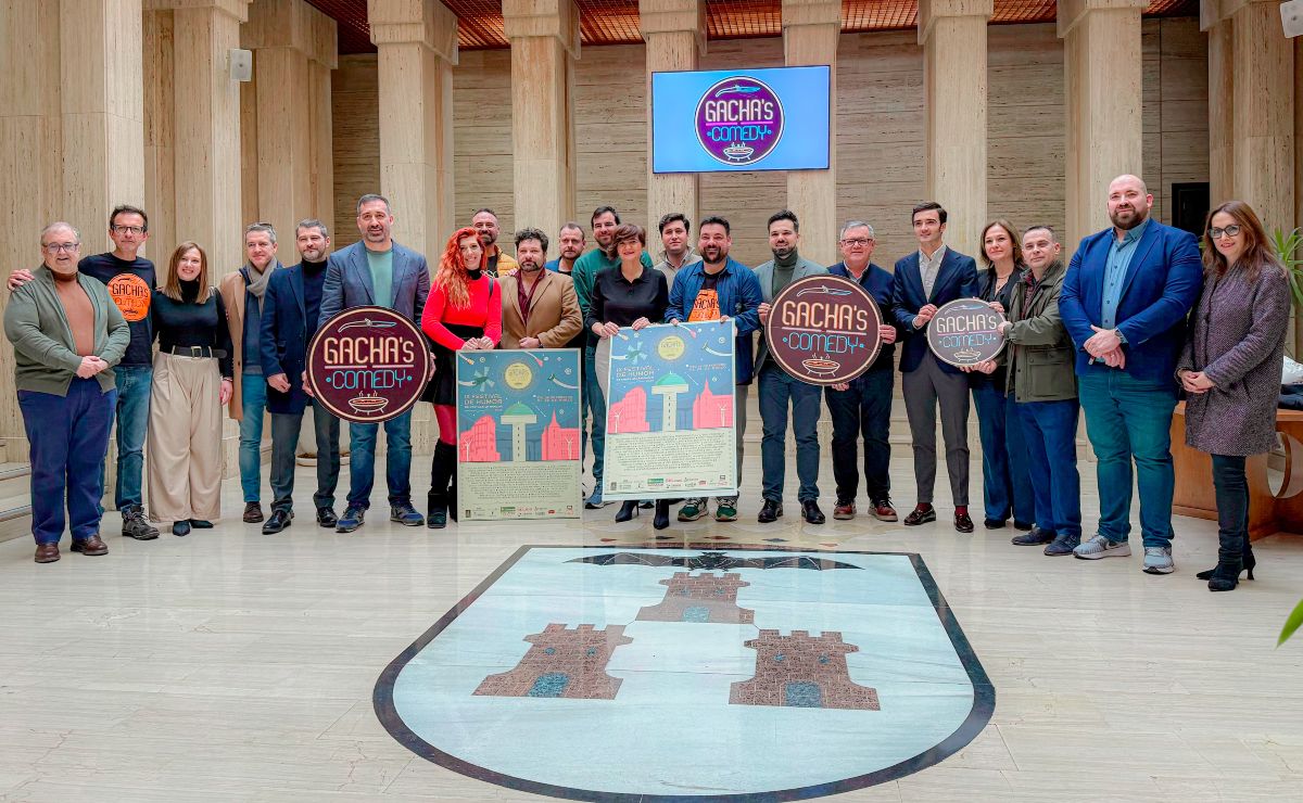 Presentación en Albacete del IX Festival Gacha's Comedy