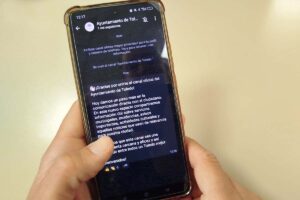 Imagen del canal de Whatsapp del Ayuntamiento de Toledo.