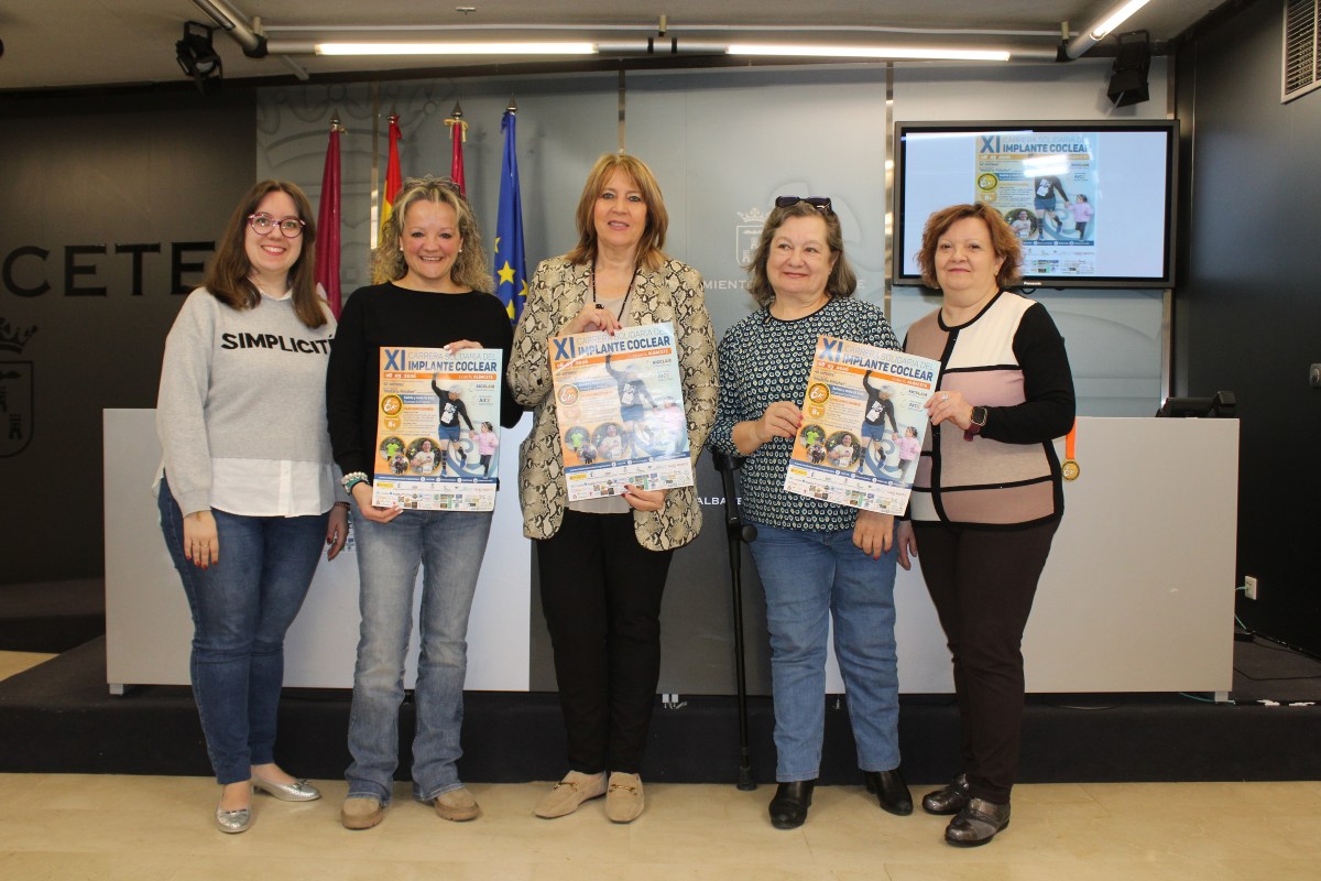 Presentación de la XI edición de la Carrera Solidaria del Implante Coclear de Albacete