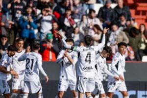 Imagen de la última victoria del Albacete Balompié frente al Zaragoza (2-0). Foto: Albacete BP