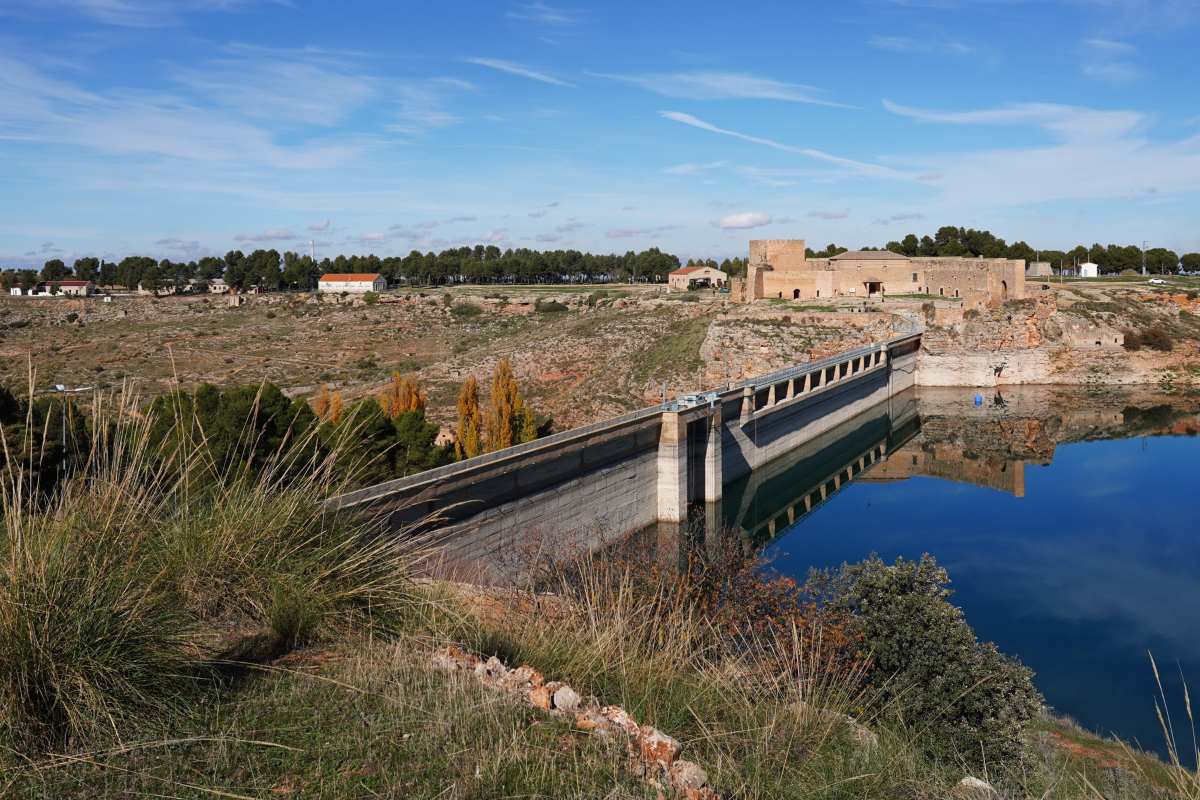 Imagen de archivo del embalse de Peñarroya, en Argamasilla de Alba