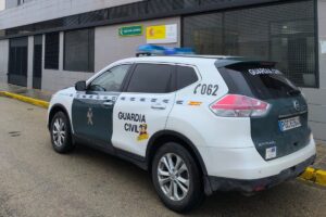 Imagen de un vehículo de la Guardia Civil