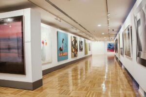 Interior del Museo Infanta Elena de la Cooperativa Virgen de las Viñas de Tomelloso