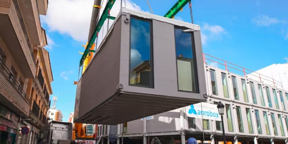 Montaje del hotel de Anro en Tomelloso