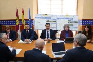 Reunión de la comisión de seguimiento del convenio para el abastecimiento del Campo de Calatrava desde el