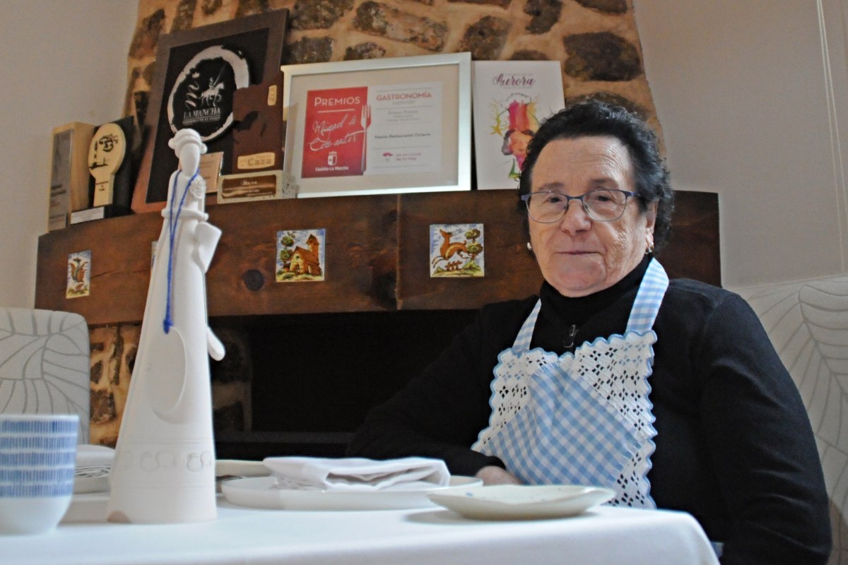 Santiaga Castro, última cocinera de la finca Quintos de Mora