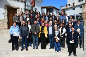 Visita de la Consejera de Economía a Letur (Albacete)