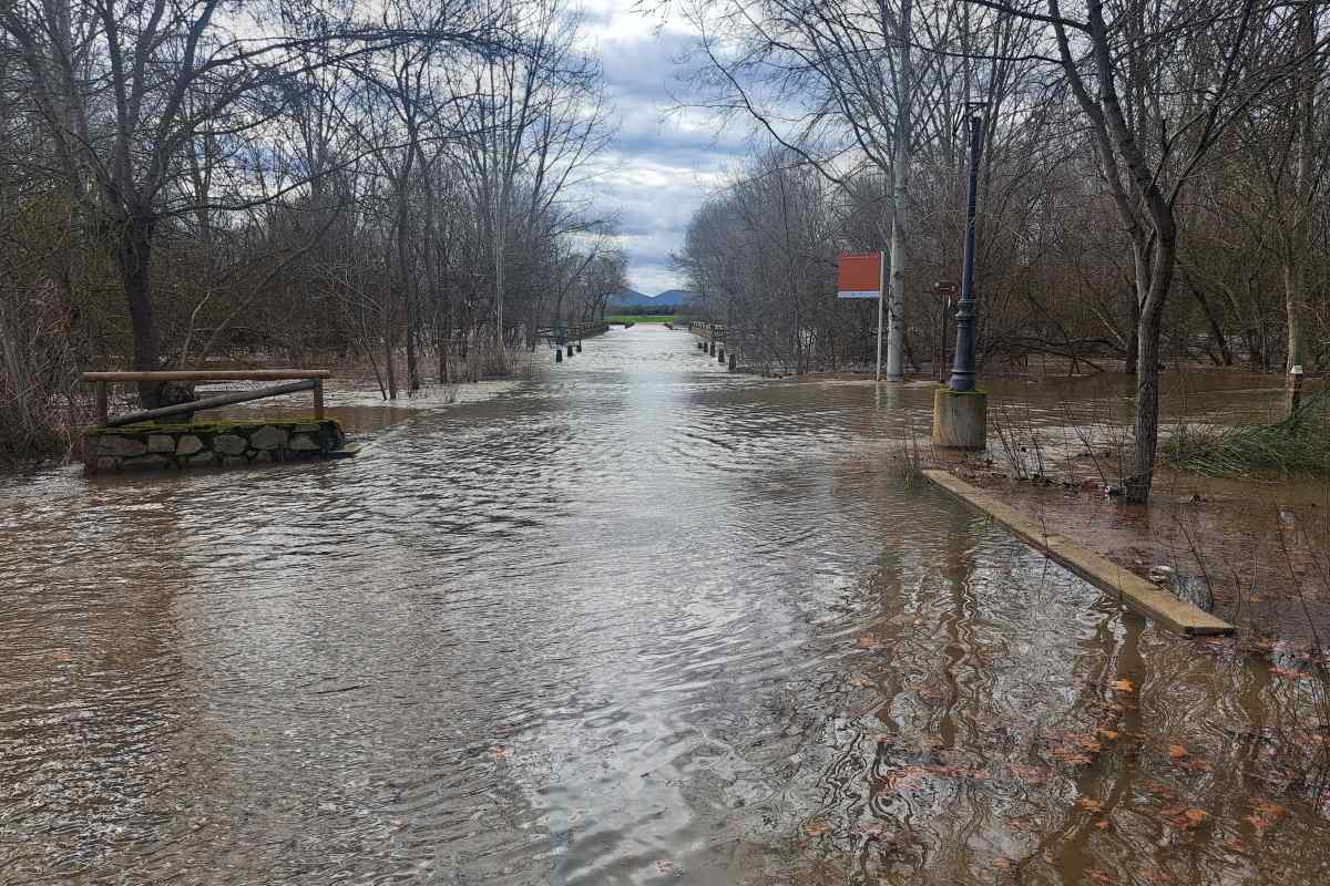 Situación del río Bullaque a su paso por El Torno