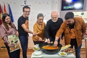 Un momento de la presentación del II Día Internacional de las Gachas Manchegas en Albacete